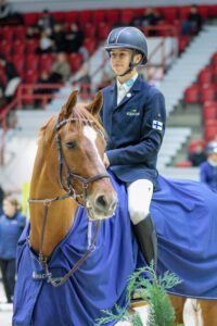 Jone Illi ja Celtas Quillian. Kuva Iita-Maria Ahtiainen