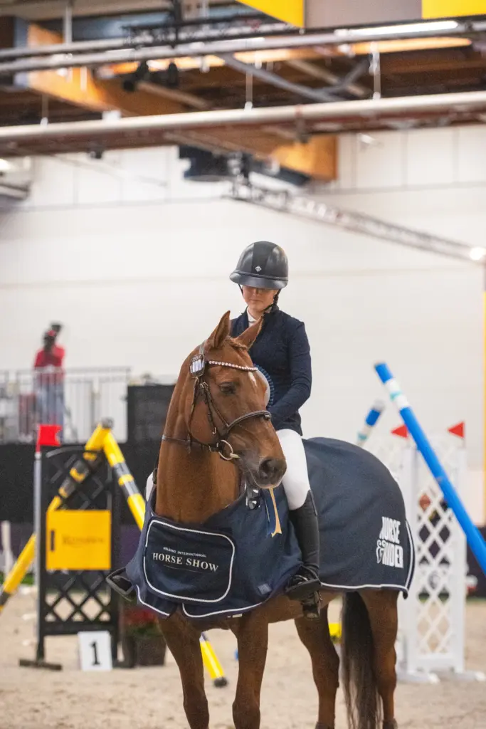 Mea Tiainen ja Berline, kuva Aino Tervonen