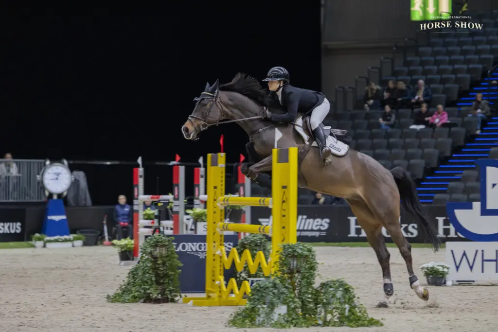 Vilma Lappalainen ja Knokke HX kuva Sari Ricciardella