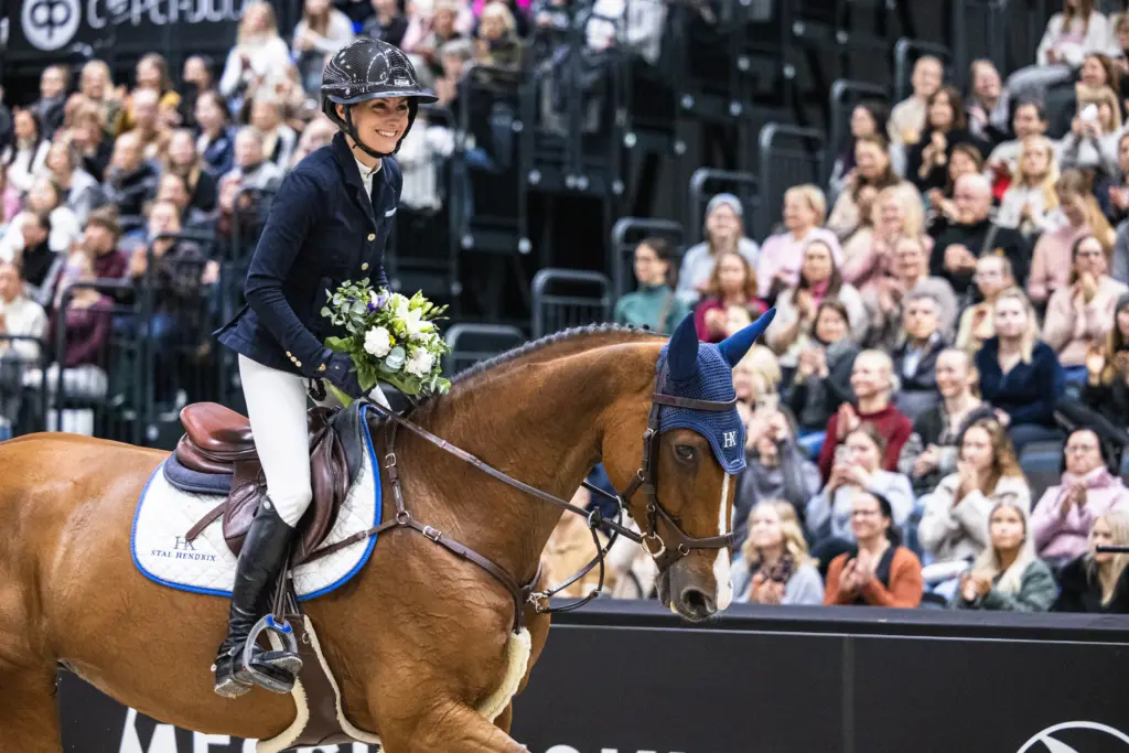 Oda Charlotte Lyngvaer ja Carabella vd Neyen Z, kuva Hanna Heinonen